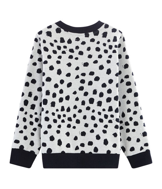Felpa Jean Jullien bianco MARSHMALLOW/ DOTTIES
