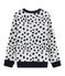 Felpa Jean Jullien bianco MARSHMALLOW/ DOTTIES