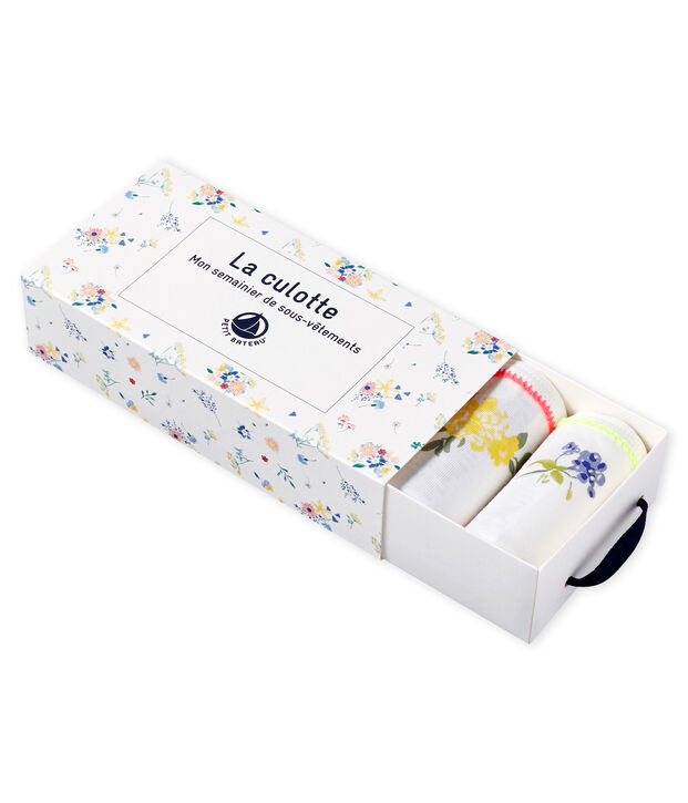 Confezione da 5 slip bambina multicolore