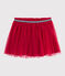 Gonna in tulle bambina rosso TERKUIT