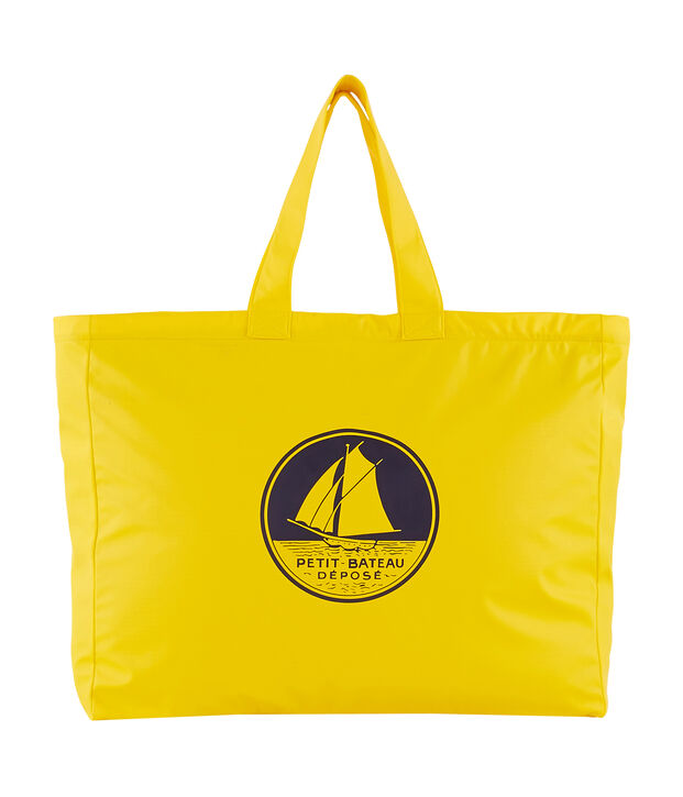 Borsa shopping iconica giallo