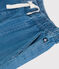 Short in denim leggero bambino blu DENIM CLAIR