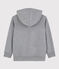 Felpa con cappuccio bambino grigio SUBWAY CHINE