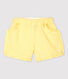 Short in seersucker (tessuto goffrato) bebè femmina