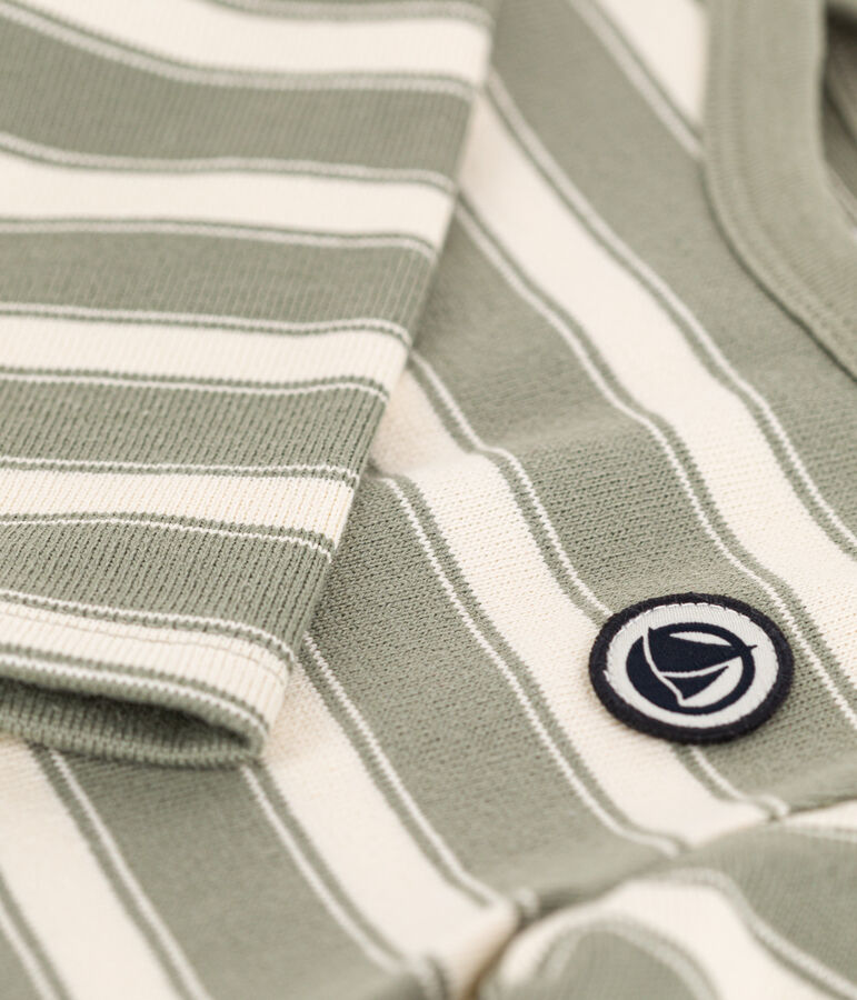 Marini&egrave;re beb&egrave; in jersey spesso a righe MARECAGE/ AVALANCHE