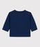 T-shirt maniche lunghe bebè in cotone blu MEDIEVAL