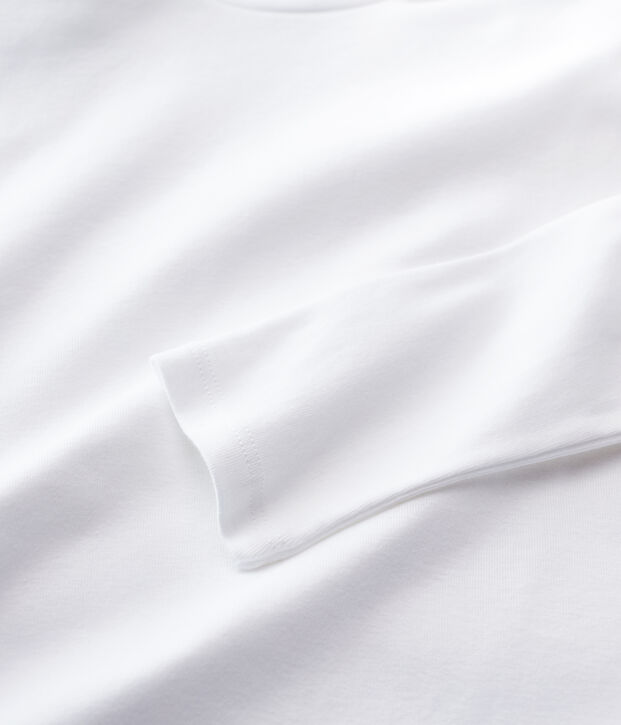 Dolcevita iconico in cotone Donna bianco
