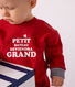 Felpa in cotone fantasia neonato