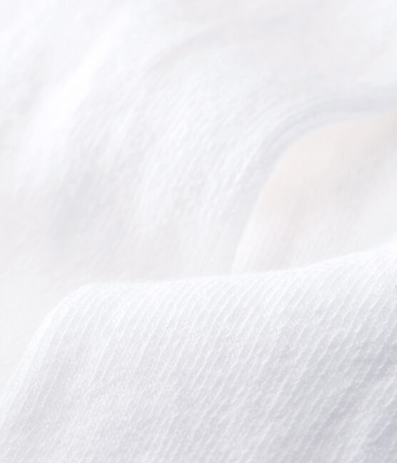 Collant bebè femmina bianco LAIT