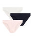 Confezione da 3 slip donna
