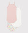 Set di 3 body a fiori con spalline in cotone  variante 1