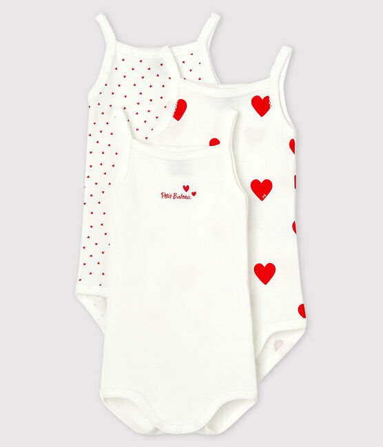 Confezione da 3 body con spalline bebé variante 1
