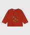 T-shirt a maniche lunghe in jersey per bebè rosso HARISSA