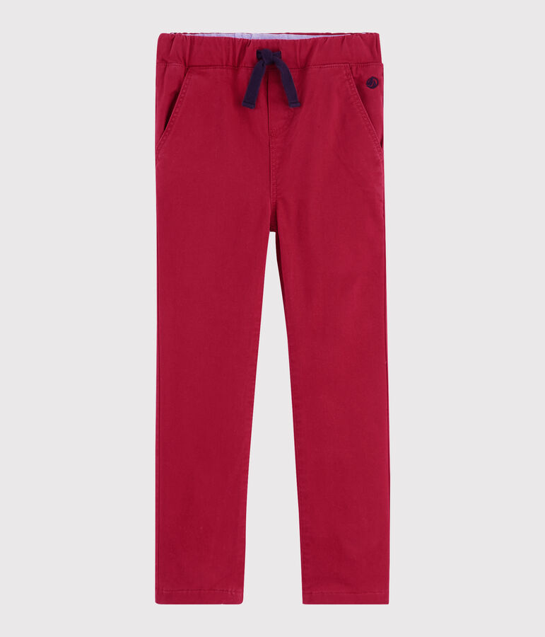 Pantaloni caldi bambino rosso