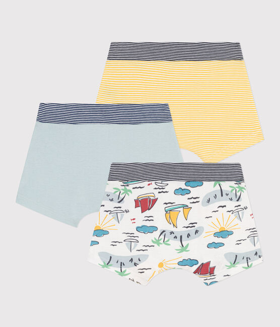 Confezione da 3 boxer esploratore in cotone bambino variante 1