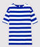 Abito a righe Donna blu SURF/bianco MARSHMALLOW