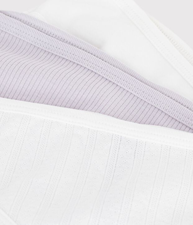 Lot de 3 culottes en coton multicolore