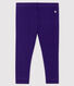 Leggings bebè femmina a costine 1x1 in tinta unita