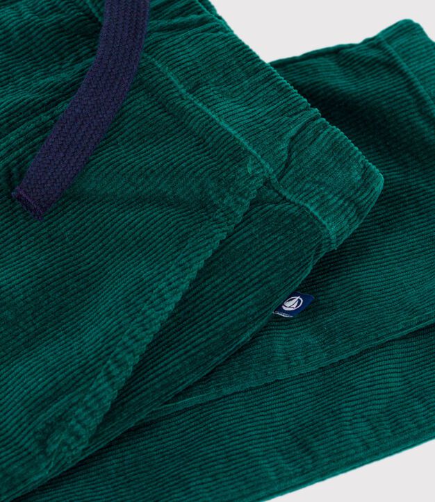 Pantaloni dritti in velluto bambino TREE