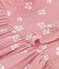 Abito senza maniche in cotone a fiori bambina rosa CHARME/bianco MARSHMALLOW