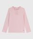 T-shirt a maniche lunghe in cotone tinta unita bambina