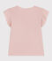 T-shirt bambina in cotone rosa SALINE