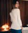 T-shirt maniche 3/4 donna bianco ECUME