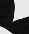 Reggiseno donna in cotone ed elastan nero BLACK