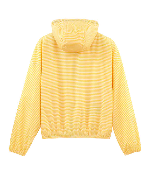 Giacchetta corto unisex giallo/bianco
