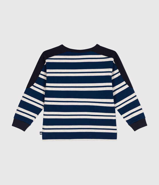 Felpa in cotone spesso bambino blu MEDIEVAL/ MONTELIMAR
