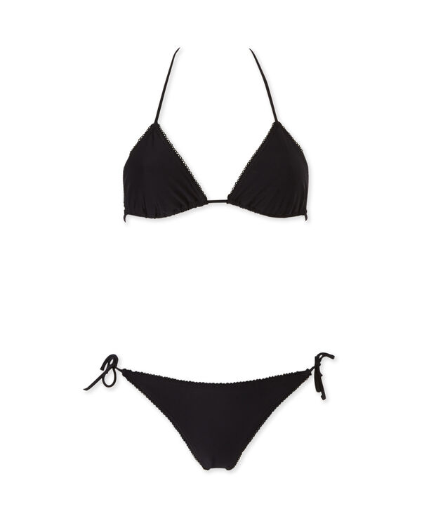 Costume da bagno per donna 2 pezzi nero Noir