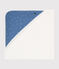 Asciugamano da bagno quadrato in cotone blu BEACH/ MARSHMALLOW