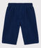 Bermuda in spugna bouclette bambino blu MEDIEVAL