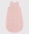 SACCO NANNA FIORI BEBÈ IN CINIGLIA TOG 2 rosa SALINE/bianco MULTICO