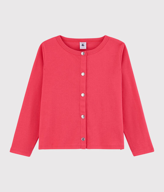 Cardigan in cotone bambina GROSEILLER