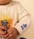 T-shirt a maniche lunghe in jersey per bebè