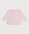 Brassi&egrave;re con incrocio in maglia traforata di misto lana e cotone neonato BARELY