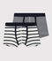 Confezione di 2 boxer a righe ragazzo variante 1