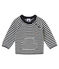 Pull millerighe per bebé maschio grigio CAPECOD/bianco MARSHMALLOW
