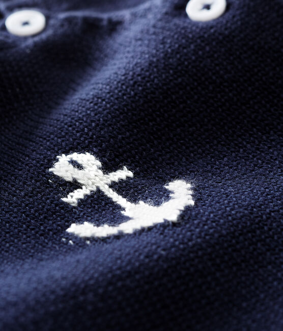 Pull bebè maschio blu SMOKING