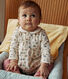 Abito e leggings in cotone neonato