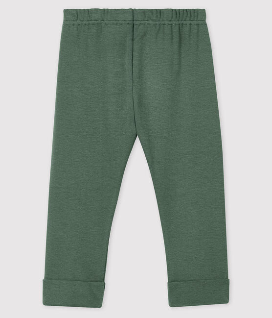 Pantaloni in cotone bebè femmina/maschio verde VALLEE