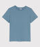 T-shirt LE CLASSIQUE girocollo in cotone Donna blu ROVER