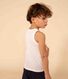 Confezione da 2 canottiere bianche bambino