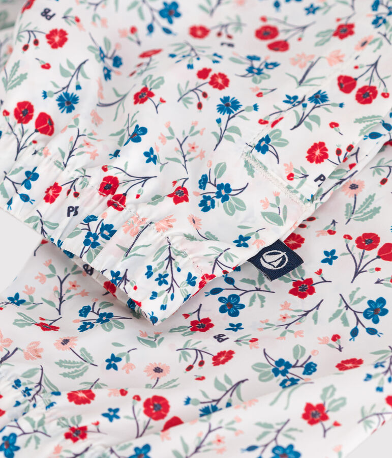 Giacca a vento ultraleggera bambino bianco/multicolore