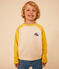 Maglia in leggero tessuto felpato bambino giallo AVALANCHE/ NECTAR