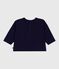 T-shirt a maniche lunghe in cotone con motivo gatto neonato SOIR