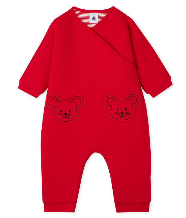 Tutina beb&egrave; unisex rosso