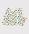 Pigiama chalet donna in cotone bianco AVALANCHE/ MULTICO