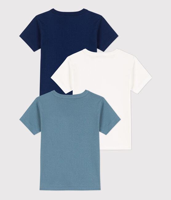 Confezione da 3 t-shirt manica corta bambino in cotone variante 1